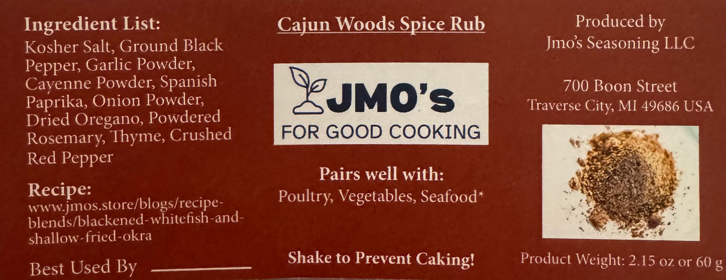 Cajun Woods Spice Rub